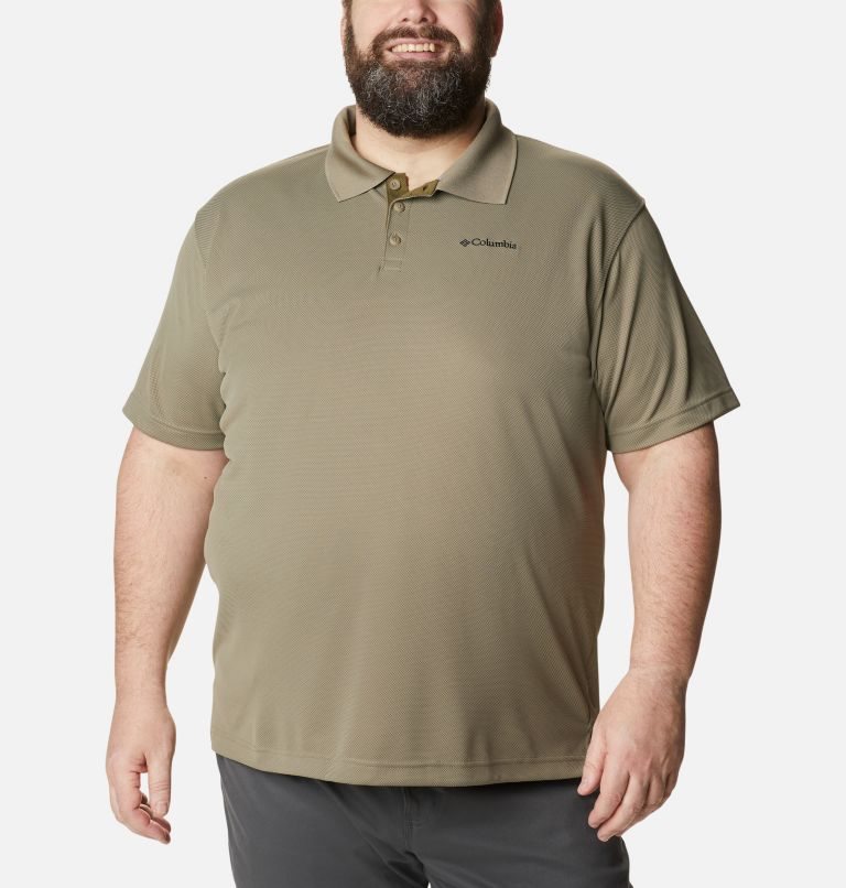 Men\'s Columbia Utilizer Polo Shirts Olive | Plus Size CA-LL348